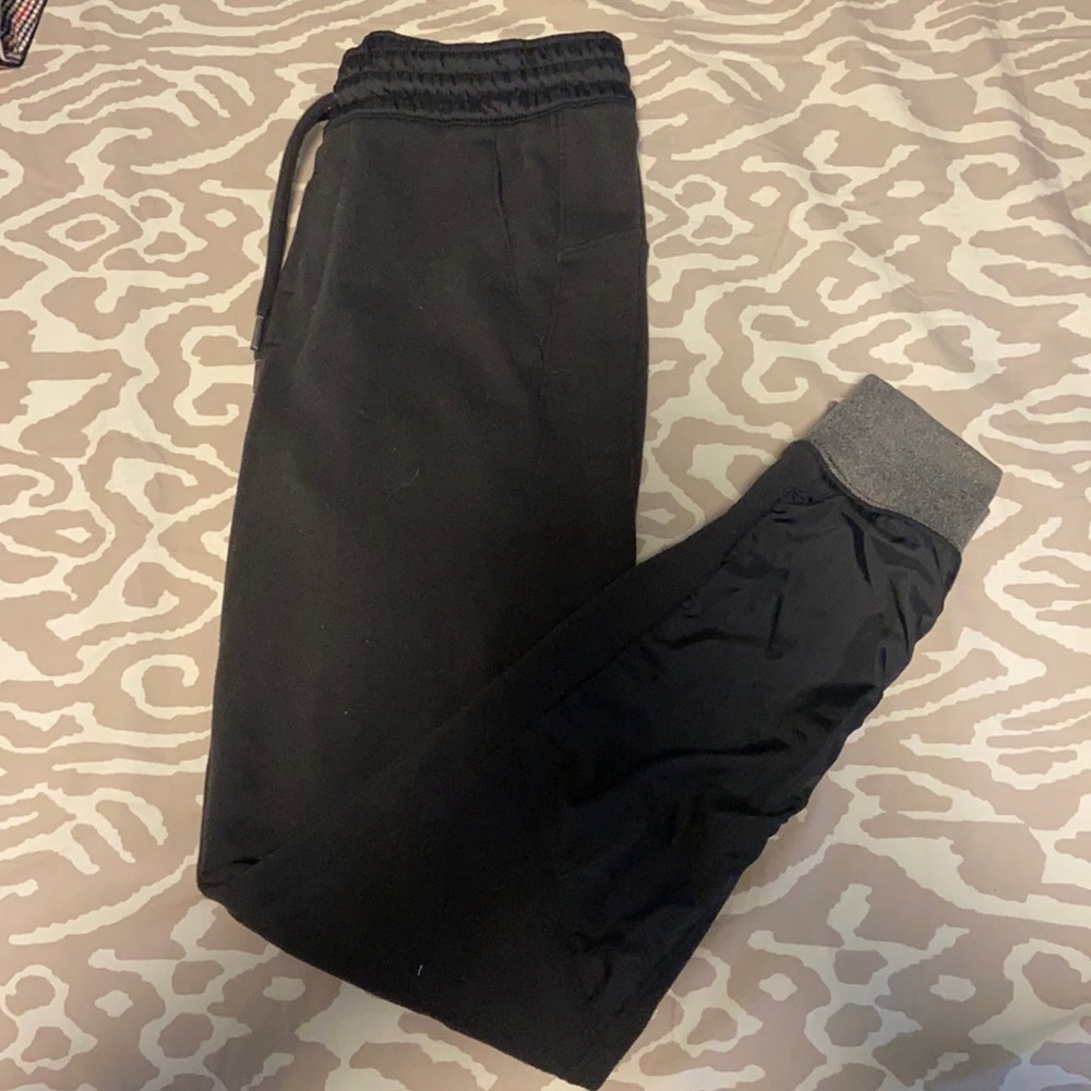 Black sweatpants